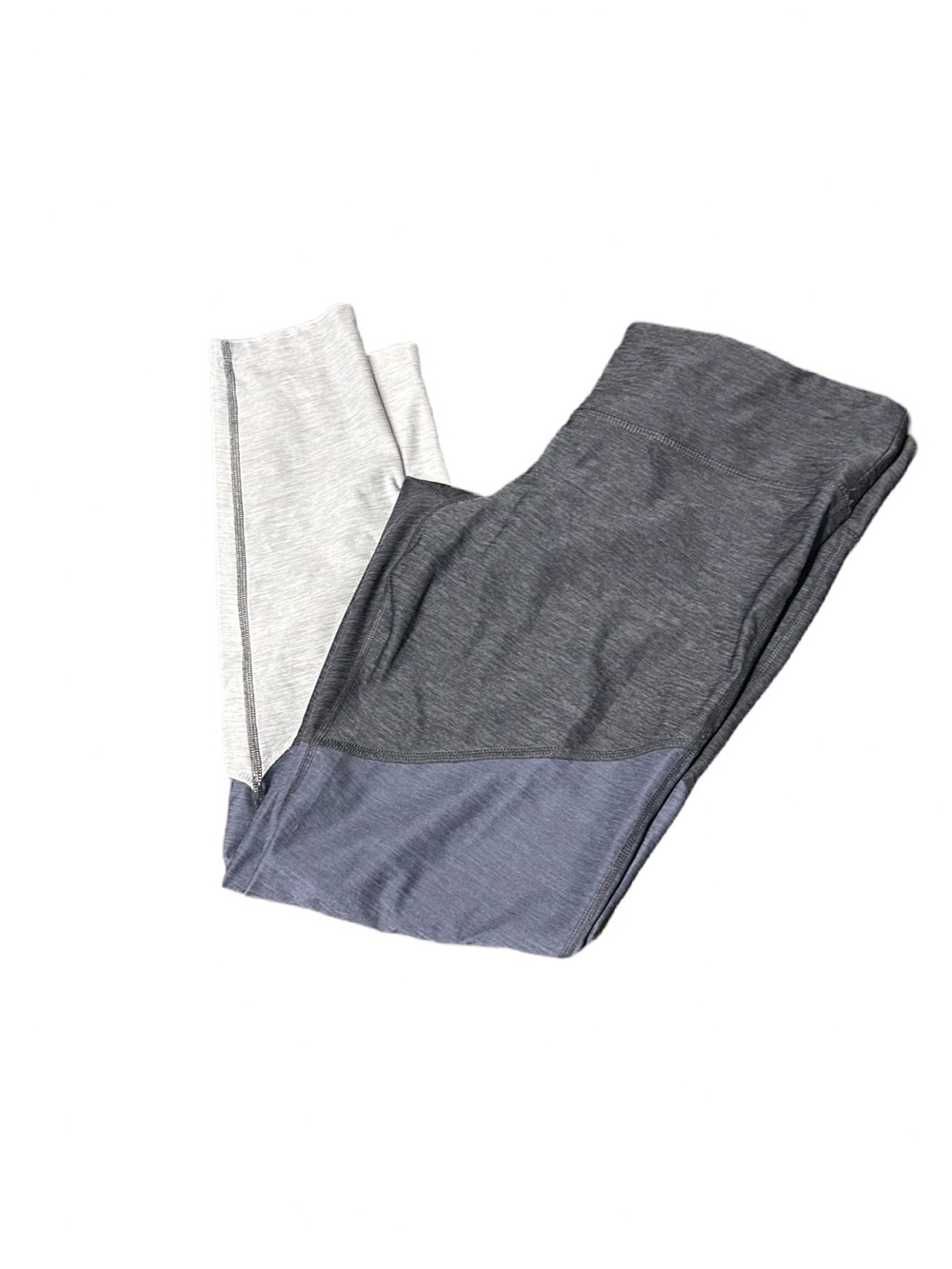 Women’s Champion Colorblock Leggings - Gray, Light Gray & Blue